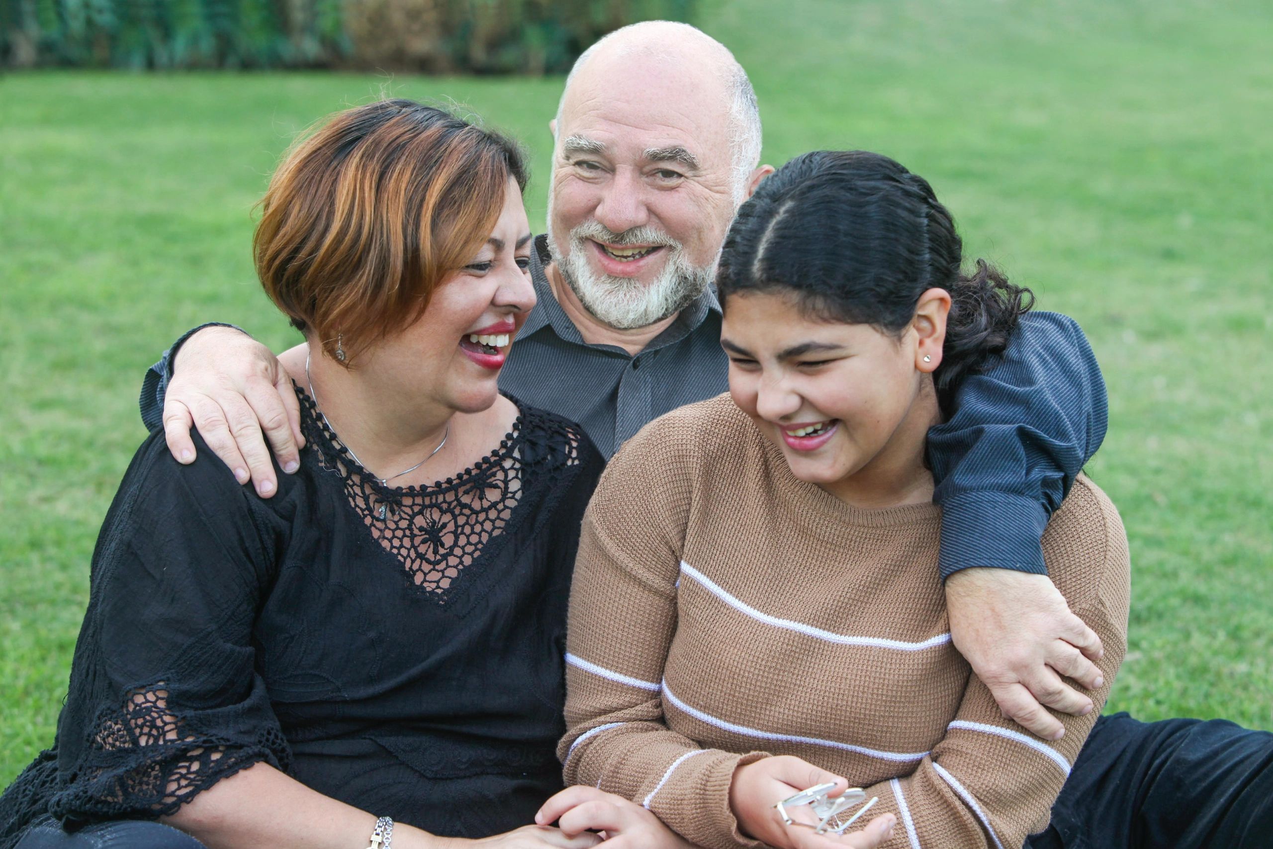 Kids building a snowman